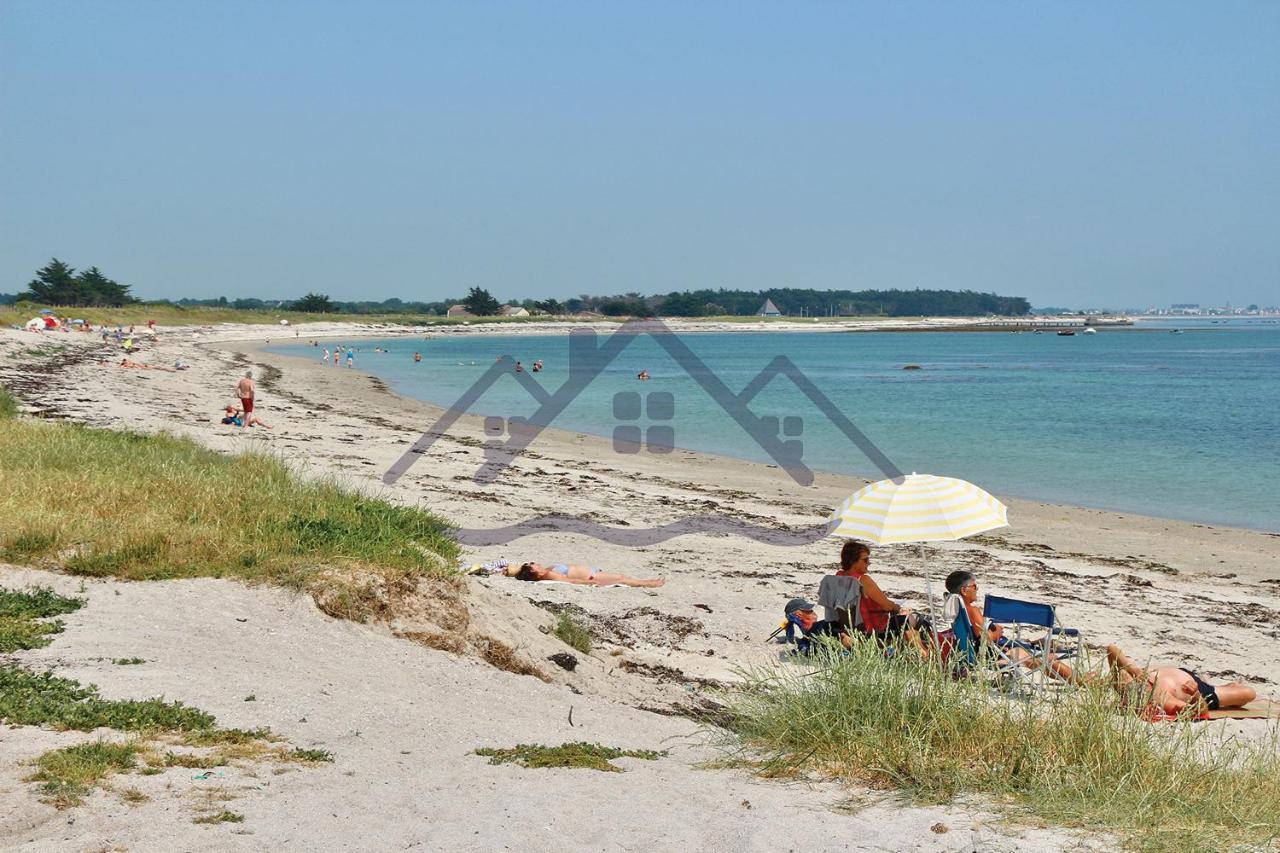 LocaLise au Guilvinec - A22 - Belle vue sur la mer, la piscine et le jardin - Tout à pied, plages, port, centre, commerces, marché - Wifi inclus - Animaux bienvenus - Linge de lit inclus Exterior foto